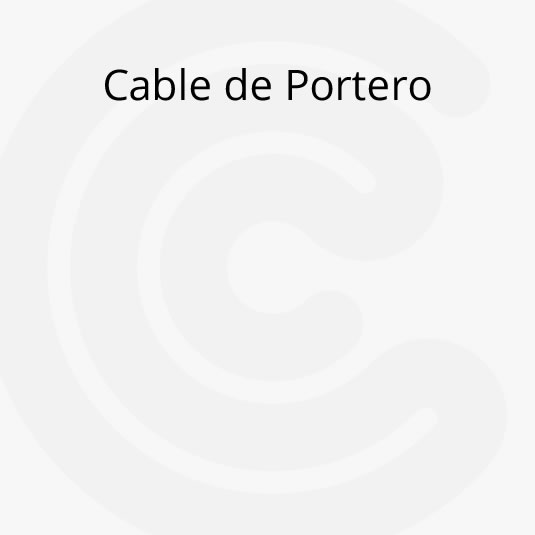 Cable de Portero